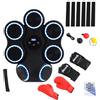 XUEMANSHOP Music Boxing Machine, Hook Punch Music Boxing Machine con 2 guanti, 10 modalità di colpo singolo, 1 modalità due giocatori, 9 velocità