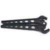 TOYANDONA Supporto per Arco Compound Nero Design Compatto e Molla Caricata, Supporto per Arco Ricurvo per Caccia e Tiro Campestre in Plastica Resistente