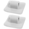 GALPADA 2 Pezzi Staffa Motore per Kayak in PVC Supporto Motore per Kayak Accessorio e Barca Gonfiabile per Fuoribordo