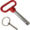 MeevrgR Perno per attrezzatura fitness Red Head per Power Rack Squat Rack 16 mm 20 mm 25 mm