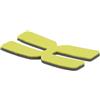 VALICLUD Racket Weighted Pads H Shaped 3g in Silicone Giallo per Tennis Racket