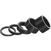 JIASHUNHE Distanziali Bici Manubrio Serie sterzo Spacer 28.6MM 1-1/8 Stelo Forcella Anteriore Bici Rondella in Fibra di Carbonio Regolazione Accessori MTB Ultraleggeri