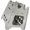 Wiffe Campeggio Backpacking Stufa a legna da ardere Compatti Pieghevole Antivento Bruciare A Legno Pieghevole In Acciaio Inox Stufa Di Sopravvivenza Cottura Bruciatori