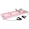 Zalydala Pilates Reformer | Tavola da pilates | Tavola multifunzione | Carico di 300 lbs | Plancia e rullo addominale | Timer e corde di tensione | Pieghevole | Per pancia, schiena e braccia (rosa)