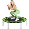SPORTNOW Trampolino Elastico per Adulti Ø114cm, Carico 200 kg, Verde