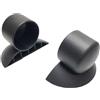 MeevrgR 2Pcs 60mm Attrezzature Fitness Circolare Tubo End Cap Gomma Palestra Pavimento Protezioni