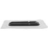 POPETPOP Supporto Base Pinna Surfboard 9 Pollici in Pvc Bianco per Paddle Board | Ampia Compatibilità, Resistente All'usura, Corrosione Marina, Installazione Rapida