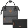 CABAIA Cabaïa Zaino Donna Adventurer Luxembourg 18L - Laptop 13 - Impermeabile | Bagaglio a mano · Grande apertura · Tasche MOLLE intercambiabili · Vegan · Durevole
