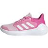 Adidas Unisex - Bambini e Ragazzi TENSAUR Run 3.0 Shoes Junior, Clear Pink/Cloud White/Pulse Magenta, 37 1/3 EU