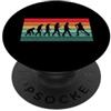 Fabrinity evoluzione del giocatore di hockey PopSockets PopGrip Adesivo