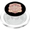My Son Is My Favorite Problem Mother's D My Son Is My Favorite Problem Divertente Festa della Mamma Mamma Mamma PopSockets PopGrip per MagSafe