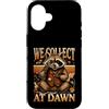 Trash Raccoon Lover Garbage Custodia per iPhone 16 Detective procioni che raccogliamo all'alba