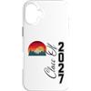 Senior Class Of 2027 Retro Mountain Sapp Custodia per iPhone 16 Plus Classe senior del 2027 Retro Mountain Sunrise HS-College Grad