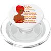 April Woman Birthday Strong Brave Smart April Woman Stronger Braver Smarter Birthday Queen Citazione PopSockets PopGrip per MagSafe