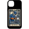 Welder Tarot Card Metal Worker Graphic Custodia per iPhone 14 Plus Il Saldatore Tarocchi Scheletro Saldatura Metal Worker Job