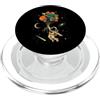 Solar System Cosmic Explorer Astronauta Holding Planet Palloncini Spazio Bambini Design PopSockets PopGrip per MagSafe