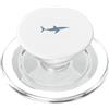 Emotional Support Shark Do Not Pet Gifts Squalo di supporto emotivo PopSockets PopGrip per MagSafe