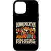 Inclusive Communication Neurodiversity V Custodia per iPhone 12 Pro Max La comunicazione sembra diversa per tutti