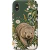 Daisy Wombat Collection Custodia per iPhone X/XS Margherita Wombat Prato