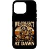 Trash Raccoon Lover Garbage Custodia per iPhone 16 Pro Detective procioni che raccogliamo all'alba