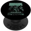 JRRTS Disegni di paesaggi acquatici Aquascaping Anubias Pianta acquatica Acquario Custode di PopSockets PopGrip Adesivo