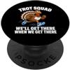 Turkey Trot Running Apparel Women Men Ki Thanksgiving Turkey Running Outfit Gear Costume Turkey Trot PopSockets PopGrip Adesivo