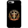 St Isidore Catholic Patron Saint Farmer Custodia per iPhone 7 Plus/8 Plus Sant'Isidoro Prega per noi Santo Patrono Cattolico degli Agricoltori