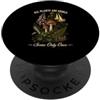 Botany Mushroom Plant Lover Dark Humor G Tutte le piante sono commestibili alcune solo una volta i giardinieri botanici PopSockets PopGrip Adesivo