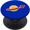Classic Space Design Classico logo spaziale vintage/design spaziale PopSockets PopGrip Adesivo