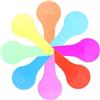 Hohopeti Fogli di Colori Trasparenti 8 Fogli in Acrilico, Pannello Filtro Colore | Scuole e Lezioni di Scienze, Apprendimento del Colore e Miscelazione, Festa Scuola Decor
