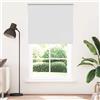 vidaXL Tenda a rullo oscurante bianca 130x230cm larghezza del tessuto 126,6cm poliestere