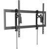 Value Supporto a parete per TV, alta capacità di carico, estendibile, inclinabile, capacità massima: 80 kg, dimensioni massime dello schermo: 266,7 cm (105"), dimensioni del supporto: 1000 x 600