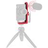 JOBY Vert 3K, Staffa a L per Foto e Video, Staffa Fotocamera Combinabile con Kit GorillaPod 3K, L Bracket per Fotocamera Mirrorless, CSC, Vlogging, Creazione Contenuti