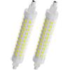 KINGYEENUO Lampadina LED R7S 118mm 15W Dimmerabile Bianco Freddo 6000K J118 Tubo Lineare Angolo Di Emissione 360° Sostituisce Barra Alogena 150W 1500LM Corrente Alternata AC 220-240V