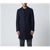 Suitsupply Vicenza Cappotto Uomo Chesterfield Blu Navy 46 Bottoni, Lana