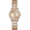 GUESS Damen Armbanduhr FAWN roségold 32 mm GW0686L3