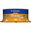 Verbatim DVD-R 16x Speed 4,7GB , confezione da 25 (DVD)