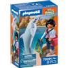 Playmobil | Zoo | Allenatore di delfini con delfino | Set da gioco da 8 pezzi con figura, accessori e delfino snodabile | Giocattolo di ruolo fantasioso per bambini dai 4 anni in su |72091