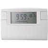 Electraline 59219 Cronotermostato Digitale Avanzato con 24 Programmi per tre livelli di temperatura Comfort/Risparmio energetico/Vacanze (antigelo) da Parete, Bianco