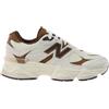 New Balance 9060 Lace Grade Boys Kids Running Inspired (G90609SI) (Colazione Tea/Angora)