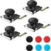 Thlevel, 4 pezzi, joystick analogici per controller, compatibili con Nintendo Switch, sostitutivi per il lato sinistro e destro