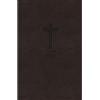KJV Holy Bible: Value Compact Thinline, Black Leathersoft (Rilegato in ecopelle)