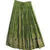 Radhykrishnafashions Indian Yoga - Gonna lunga da donna, con paillettes, con scopa a forma di zingaro, abito da sposa., Mahandi, 68