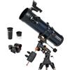 Celestron 31045 AstroMaster 130EQ Telescopio riflettore newtoniano, blu scuro