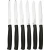 Fiskars Kaimano KDN041806L CF.6 COLTELLI Bist.DINAMIK Marrone, Acciaio Inossidabile, Brown, One Size, 6 unità