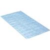 TATAY Tappetino Bagno Superficie Antibatterica Resistente a Muffe e Microbi | Tappetino Bagno Antiscivolo | Misure 72x36 cm | Fissaggio con Ventose | PVC Resistente | Facile da Pulire, Blu