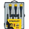 STANLEY STHT0-62631 Cacciaviti di Precisione, 4 x Std - 2 x Ph, Set di 6 pz