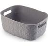 Keter Cestino Contenitore Organizer Tortora 4l s Softex 26,4x19,4x11,1h