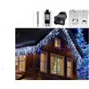 Due Esse Christmas Tenda led Bianco Freddo 120luci 3mt Prolungabile per Esterno Decorazioni Natalie