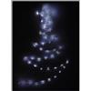 Due Esse Christmas Albero Stilizzato Luminoso led 100cm 50luci Bianco Freddo per Decorazioni Natalo